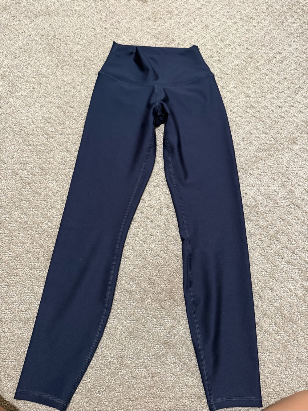High-Waist Navy Performance Leggings